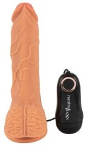 Realistixxx - Naturalny Wibrator Z Żyłami Żołędziem I Pilotem 22.5cm Realistixxx