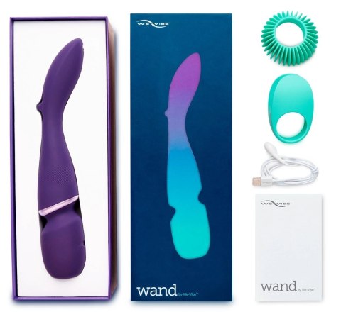Wand by We-Vibe - Funkcjonalna Różdżka Do Masażu Łechtaczki Fioletowa We Vibe Wand by We-Vibe - Funkcjonalna Różdżka Do Masażu Łechtaczki Fioletowa We Vibe