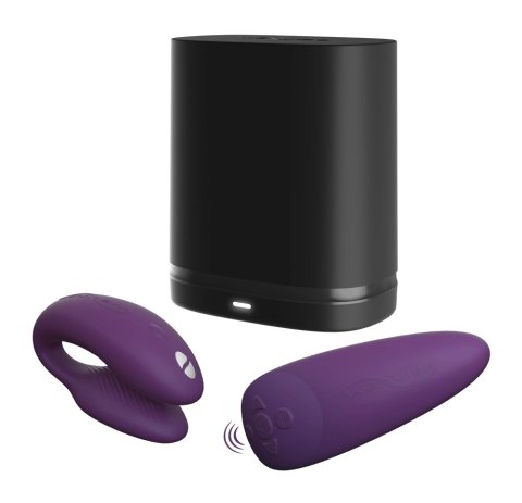 We-Vibe - Wibrator Dla Par Z Pilotem I Aplikacją Chorus by We-Vibe Purple We Vibe We-Vibe - Wibrator Dla Par Z Pilotem I Aplikacją Chorus by We-Vibe Purple We Vibe