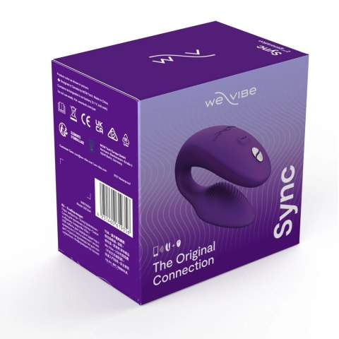 We-Vibe - Wibrator Dla Par Z Pilotem I Aplikacją Sync2 by We-Vibe Purple We Vibe We-Vibe - Wibrator Dla Par Z Pilotem I Aplikacją Sync2 by We-Vibe Purple We Vibe