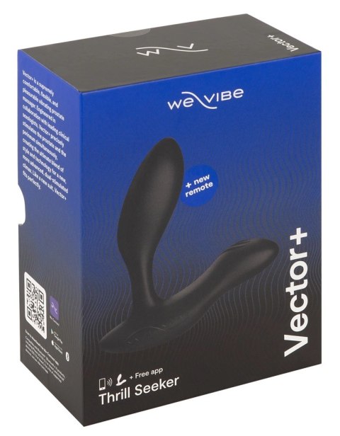 We-Vibe - Wibrujący Masażer Prostaty Vector+ Charcoal Black We Vibe We-Vibe - Wibrujący Masażer Prostaty Vector+ Charcoal Black We Vibe