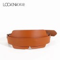 LOCKINK - Skórzana opaska z klamrami Lockink