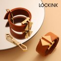 LOCKINK - Zestaw skórzanych kajdanek Lockink