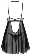 Obsessive - Seksowna Babydoll Ze Stringami I Chokerem Donarella XS/S Obsessive
