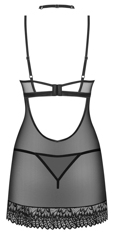 Obsessive - Seksowna Koszulka Nocna + Stringi i Choker Donarella M/L Obsessive Obsessive - Seksowna Koszulka Nocna + Stringi i Choker Donarella M/L Obsessive