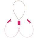 Ohmibod - Zaciski Na Sutki Wibracyjny Sterowane Aplikacją Różowe OhMiBod