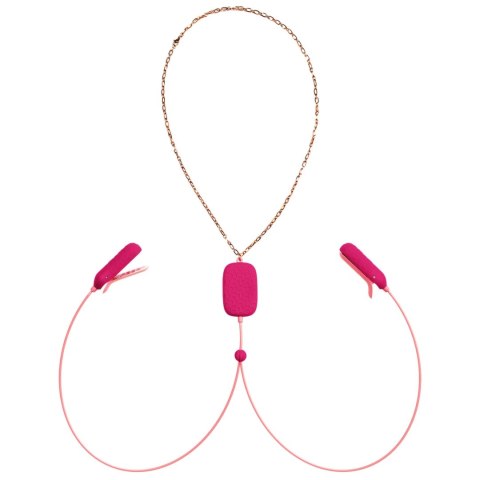 Ohmibod - Zaciski Na Sutki Wibracyjny Sterowane Aplikacją Różowe OhMiBod Ohmibod - Zaciski Na Sutki Wibracyjny Sterowane Aplikacją Różowe OhMiBod