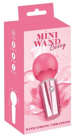 Yout2Toys - Mini Masażer Łechtaczki Różowy Mini Wand Berry You2Toys