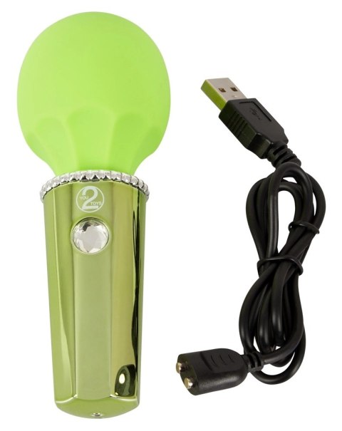 Yout2Toys - Mini Masażer Łechtaczki Zielony Mini Wand Lemon You2Toys Yout2Toys - Mini Masażer Łechtaczki Zielony Mini Wand Lemon You2Toys