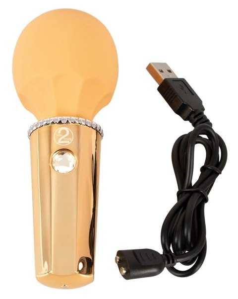 Yout2Toys - Mini Masażer Łechtaczki Żółty Mini Wand Mango You2Toys Yout2Toys - Mini Masażer Łechtaczki Żółty Mini Wand Mango You2Toys