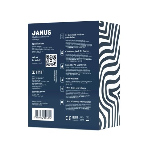 Zini - Stabilizowany masażer prostaty Janus Anti S ZINI Zini - Stabilizowany masażer prostaty Janus Anti S ZINI