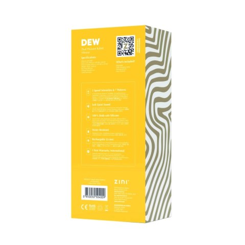 Zini - Wibrator stymulujący wewnętrznie i zewnętrznie DEW ZINI Zini - Wibrator stymulujący wewnętrznie i zewnętrznie DEW ZINI