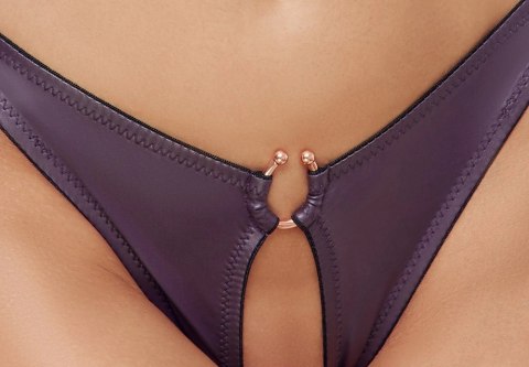 Cottelli LINGERIE - Seksowny Miękki Biustonosz I Otwarte Majteczki Fioletowe M Cottelli LINGERIE Cottelli LINGERIE - Seksowny Miękki Biustonosz I Otwarte Majteczki Fioletowe M Cottelli LINGERIE