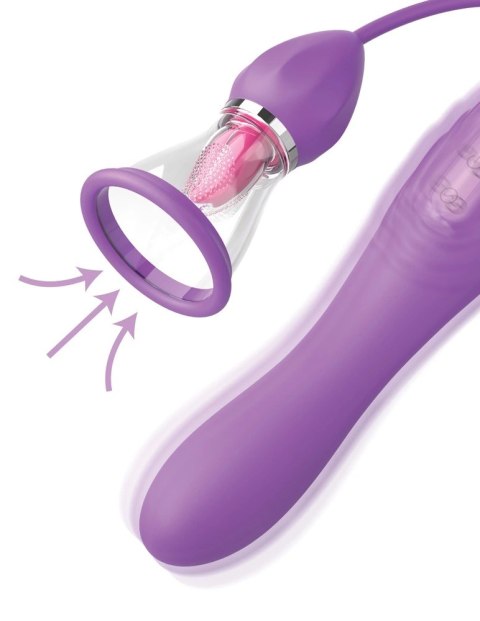 Fantasy For Her - Wibrator Ssący Z Języczkiem Do Lizania FFH Her Ultimate Pleasure MaxP Fantasy For Her Fantasy For Her - Wibrator Ssący Z Języczkiem Do Lizania FFH Her Ultimate Pleasure MaxP Fantasy For Her