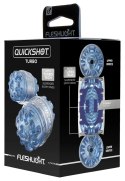 Fleshlight - Ręczny Masturbator Kieszonkowy Quickshot Turbo Blue Ice Fleshlight