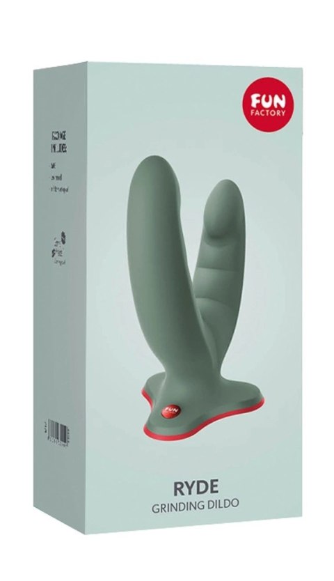 Fun Factory - Elastyczne Podwójne Dildo Ryde Wild Olive Zielone Fun Factory Fun Factory - Elastyczne Podwójne Dildo Ryde Wild Olive Zielone Fun Factory