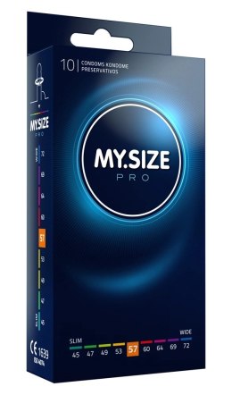 MY.SIZE PRO - Prezerwatywy 57 mm 10 Sztuk My.Size Pro