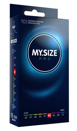 MY.SIZE PRO - Prezerwatywy 60 mm 10 Sztuk My.Size Pro