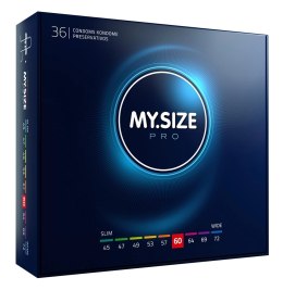 MY.SIZE PRO - Prezerwatywy 60 mm 36 Sztuk My.Size Pro