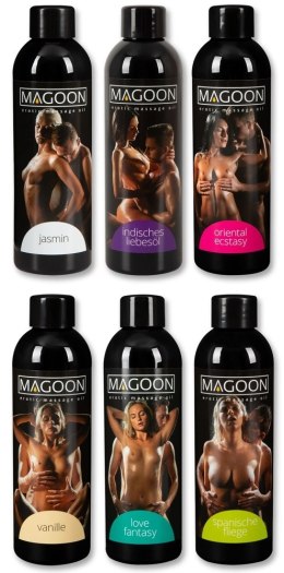 Magoon - Zestaw 6 Najlepszych Olejków Do Masażu 200 ml Magoon