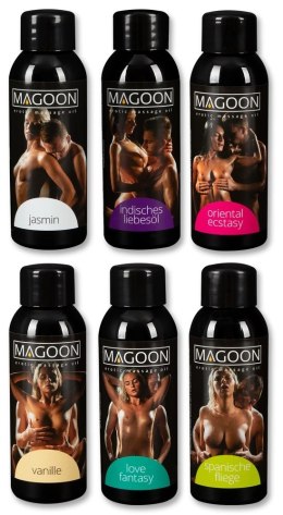 Magoon - Zestaw 6 Najlepszych Olejków Do Masażu 50 ml Magoon