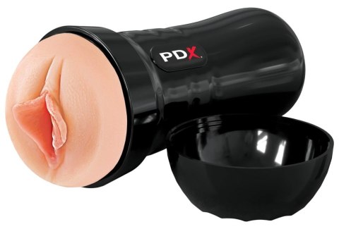 PET - Realistyczny Masturbator Z Otworem Pochwy W Dyskretnym Etui Czarny Pipedream Extreme Toyz PET - Realistyczny Masturbator Z Otworem Pochwy W Dyskretnym Etui Czarny Pipedream Extreme Toyz