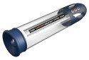 Pump Worx - Przezroczysta Pompka Do Penisa Wyświetlacz LED Max Pro Flow Blue Pump Worx