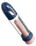 Pump Worx - Przezroczysta Pompka Do Penisa Wyświetlacz LED Max Pro Flow Blue Pump Worx