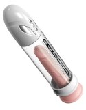 Pump Worx - Przezroczysta Pompka Do Penisa Wyświetlacz LED Max Pro Flow White Pump Worx