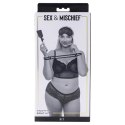 Sportsheets - Sex & Mischief Knotty Zestaw Kajdanki Wiosło Opaska Sportsheets