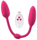 Sweet Smile - Podwójny Stymulator Waginalny I Analny Z Pilotem Różowy Sweet Smile