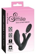 Sweet Smile - Wibrator Do Podwójnej Stymulacji Punktu-G I Łechtaczki Czarny Sweet Smile