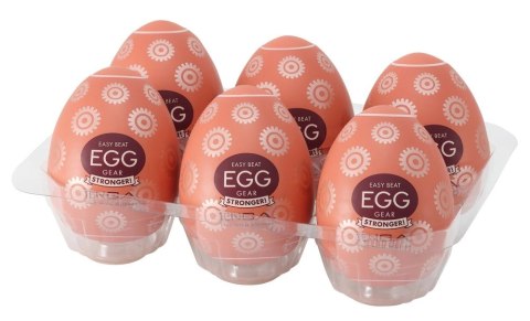 Tenga - 6 Jednorazowych Masturbatorów Egg Gear HB 6pcs TENGA