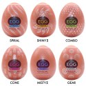 Tenga - 6 Jednorazowych Masturbatorów Egg HB Package II 6pcs TENGA