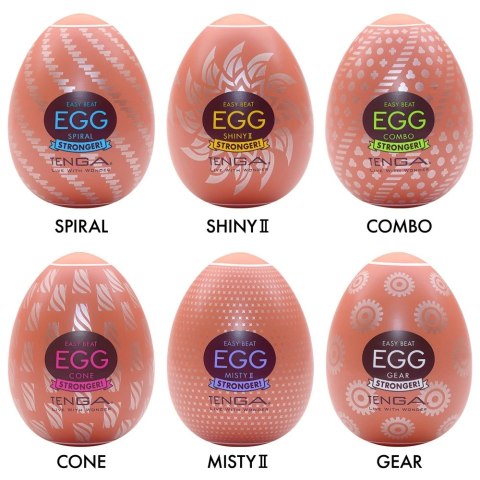 Tenga - 6 Jednorazowych Masturbatorów Egg HB Package II 6pcs TENGA Tenga - 6 Jednorazowych Masturbatorów Egg HB Package II 6pcs TENGA