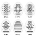 Tenga - 6 Jednorazowych Masturbatorów Egg HB Package II 6pcs TENGA