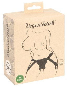Vegan Fetish - Skórzana Uprząż Strap-On S-L Vegan Fetish