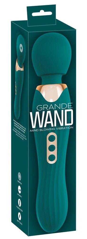 You2Toys - Duży Masażer Z Ruchomą Główka Grande Wand Zielony You2Toys You2Toys - Duży Masażer Z Ruchomą Główka Grande Wand Zielony You2Toys