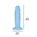 Addiction - Zestaw 4 Silikonowych Dildo Świecących W Ciemności Silly Willy Addiction