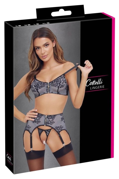 Cottelli LINGERIE - Seksowny 3-Częściowy Set Z Delikatną Koronką L Cottelli LINGERIE Cottelli LINGERIE - Seksowny 3-Częściowy Set Z Delikatną Koronką L Cottelli LINGERIE