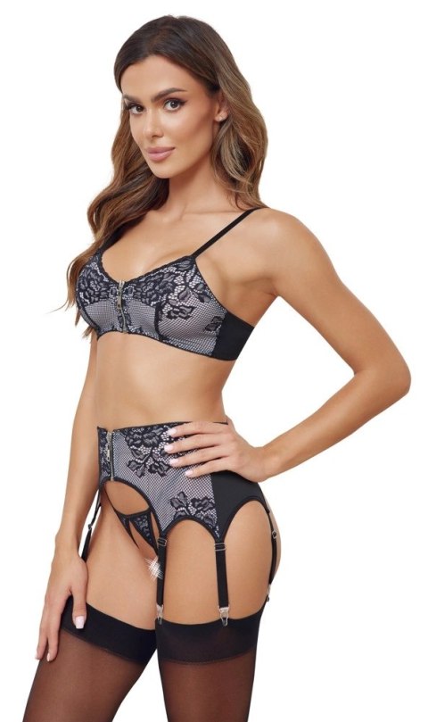 Cottelli LINGERIE - Seksowny 3-Częściowy Set Z Delikatną Koronką L Cottelli LINGERIE Cottelli LINGERIE - Seksowny 3-Częściowy Set Z Delikatną Koronką L Cottelli LINGERIE