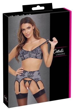 Cottelli LINGERIE - Seksowny 3-Częściowy Set Z Delikatną Koronką M Cottelli LINGERIE