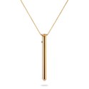 Crave - Vesper 2 - Naszyjnik z wibratorem pokryty 24k złotem Crave