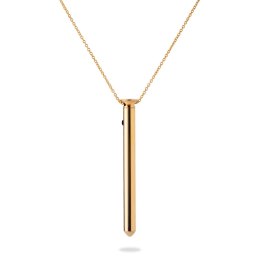 Crave - Vesper 2 - Naszyjnik z wibratorem pokryty 24k złotem Crave