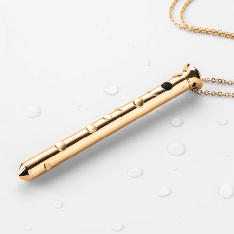 Crave - Vesper 2 - Naszyjnik z wibratorem pokryty 24k złotem Crave Crave - Vesper 2 - Naszyjnik z wibratorem pokryty 24k złotem Crave
