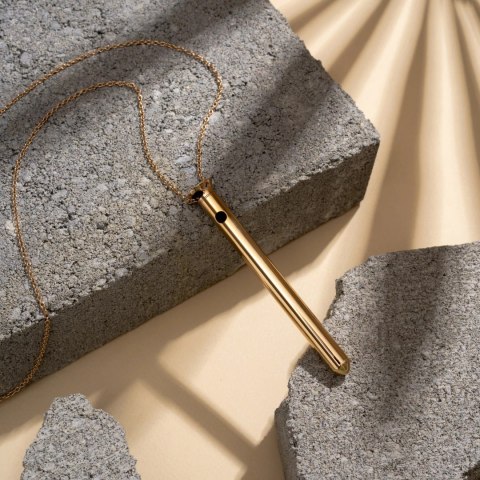 Crave - Vesper 2 - Naszyjnik z wibratorem pokryty 24k złotem Crave Crave - Vesper 2 - Naszyjnik z wibratorem pokryty 24k złotem Crave