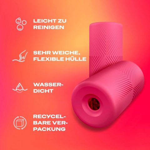 Durex Masturbation Sleeve - Masturbator Prążkowany Różowy Durex Durex Masturbation Sleeve - Masturbator Prążkowany Różowy Durex