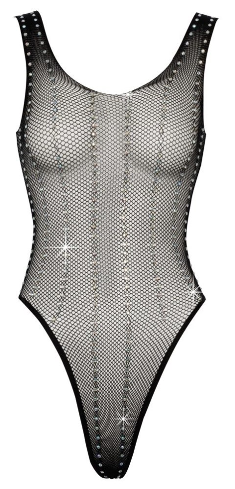 Fantasy by Cottelli Collection - Klasyczne Siateczkowe Czarne Body S-L Fantasy by Cottelli Collection Fantasy by Cottelli Collection - Klasyczne Siateczkowe Czarne Body S-L Fantasy by Cottelli Collection