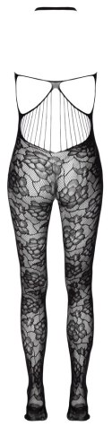 Fantasy by Cottelli Collection - Seksowne Kwiatowe Długie Bodystocking S-L Fantasy by Cottelli Collection