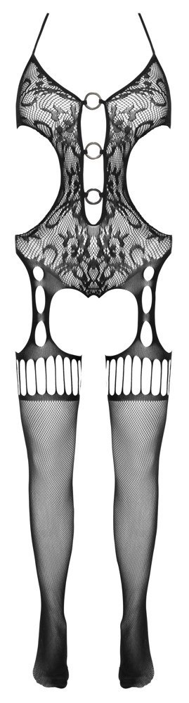 Fantasy by Cottelli Collection - Seksowne Siateczkowe Bodystocking Czarne S-L Fantasy by Cottelli Collection Fantasy by Cottelli Collection - Seksowne Siateczkowe Bodystocking Czarne S-L Fantasy by Cottelli Collection